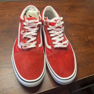 Red Size 13 Vans
